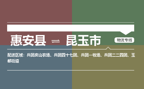 泉州惠安到昆玉市物流公司_泉州惠安到昆玉市专线货运